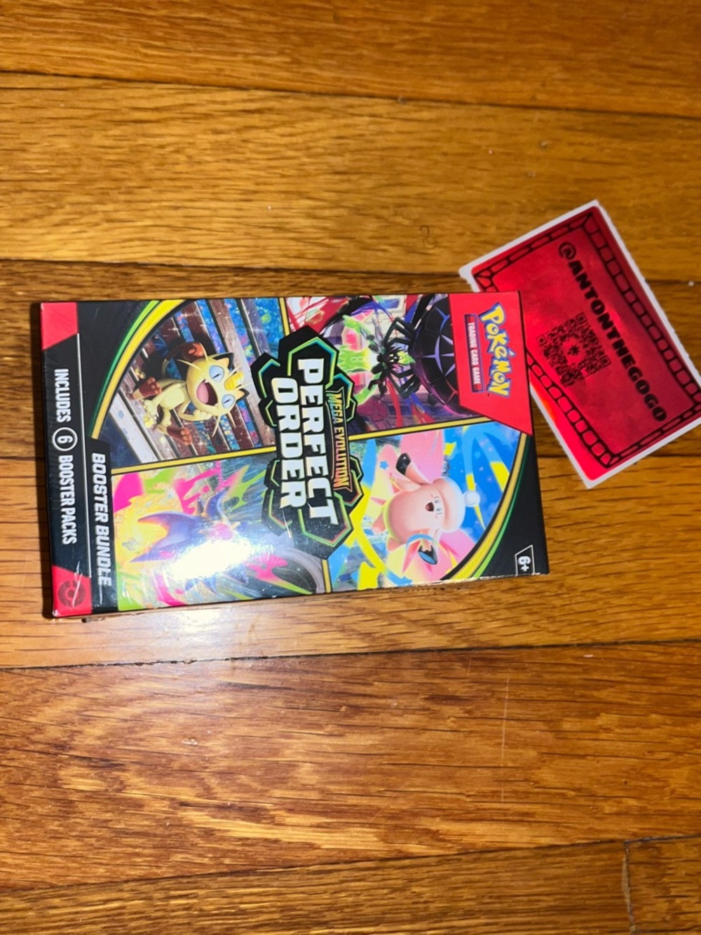 Pokemon TCG Perfect Order Booster Bundle - Pink, Black, Yellow Artwork